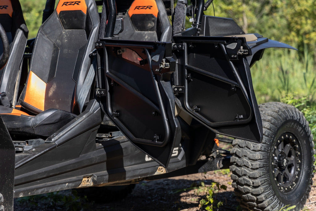 Aluminum Lower Half Doors | Rear | Polaris RZR XP 4 1000/RZR XP 4 Turbo S 