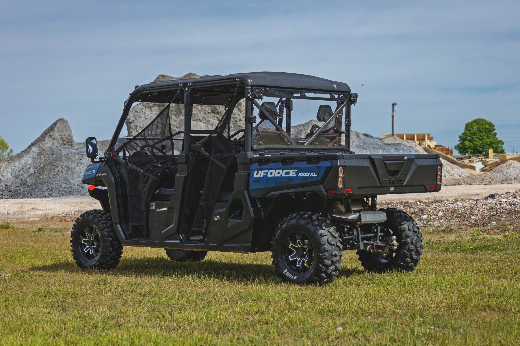 LED Light Kit | Rear Mount | 2" Black Pair | Amber DRL | CFMOTO UFORCE 1000