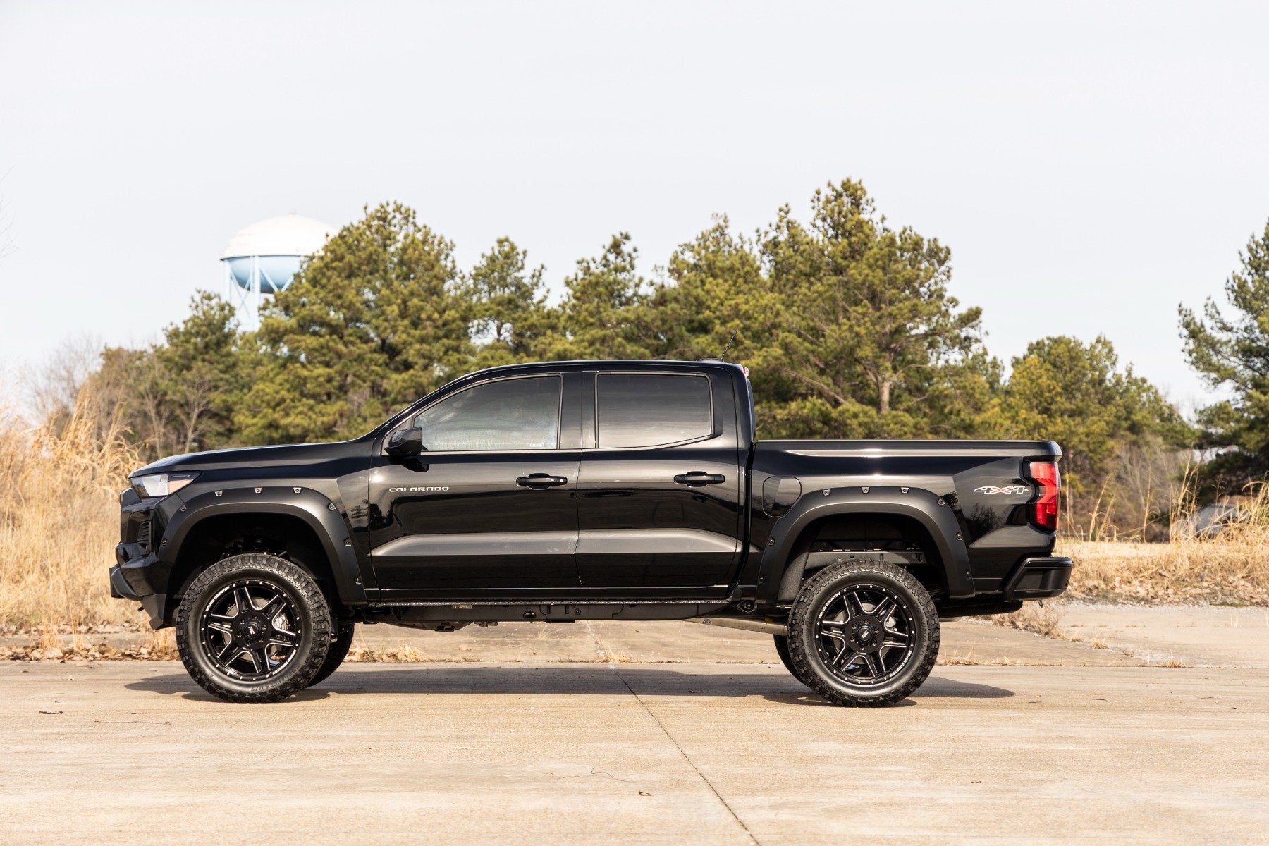 Pocket Fender Flares | GAZ Summit White | Chevy Colorado 2WD/4WD (2023-2025)