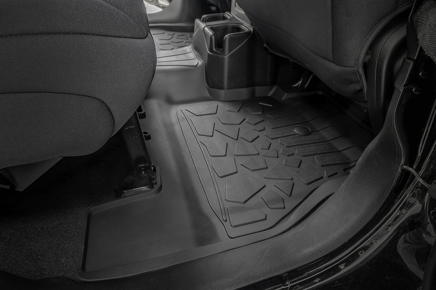 Flex Fit Floor Mats | FR & RR | 4 Door | Jeep Wrangler Unlimited 4WD (18-25)
