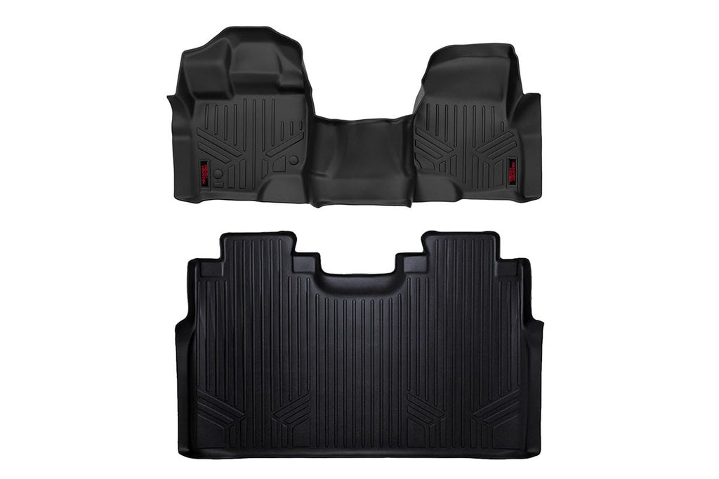 Floor Mats | FR & RR | Over Hump | Ford F-150 (15-25)/F-150 Lightning (22-25)/Raptor (17-25) 