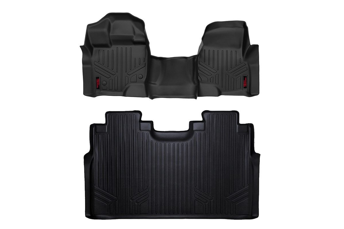 Floor Mats | FR & RR | Over Hump | Ford F-150 (15-25)/F-150 Lightning (22-25)/Raptor (17-25) 