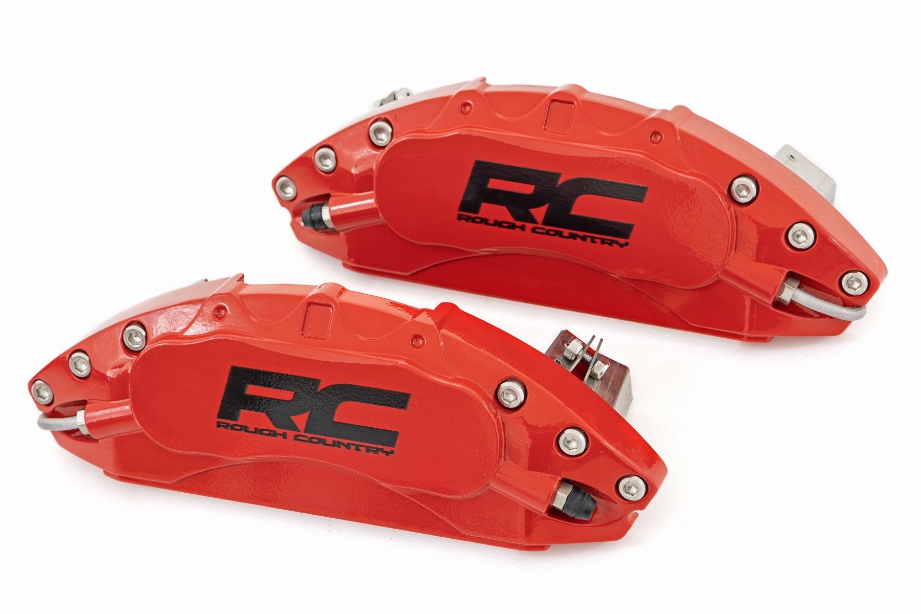 Caliper Covers | Front and Rear | Red | Chevy/GMC Sierra/Silverado 1500 (19-25) 