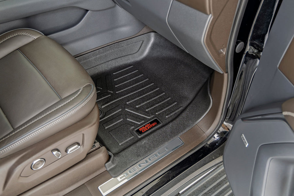 Floor Mats | FR & RR | FR/RR Bucket | Chevy/GMC Tahoe/Yukon 2WD/4WD (21-25)
