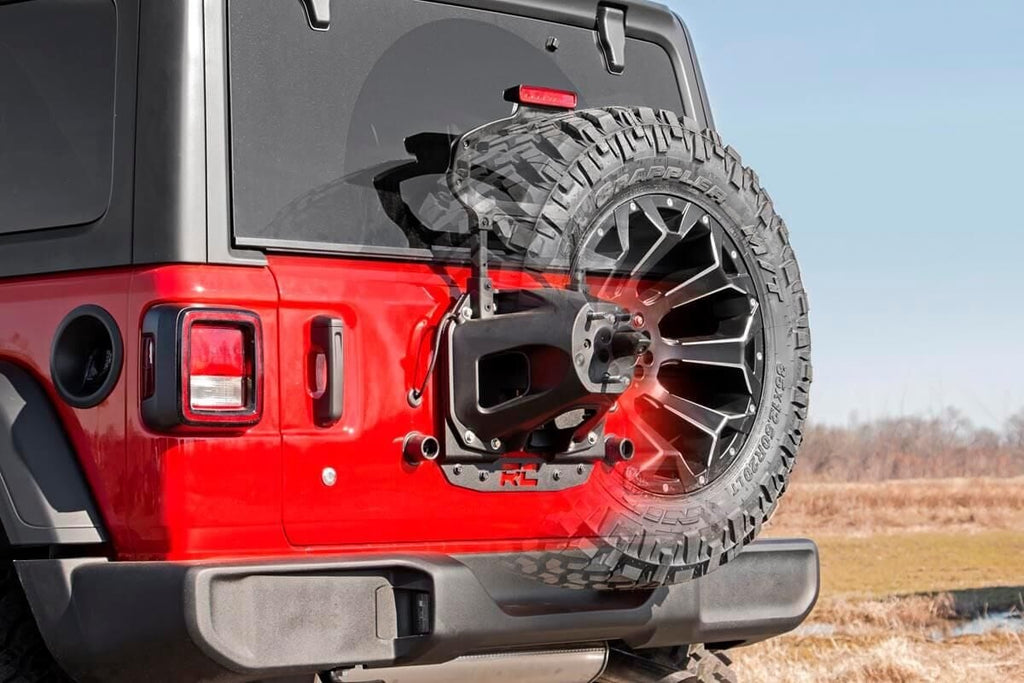 Tire Carrier Relocation Plate | No Prox | Jeep Wrangler JL (21-24)/Wrangler Unlimited (18-25) 