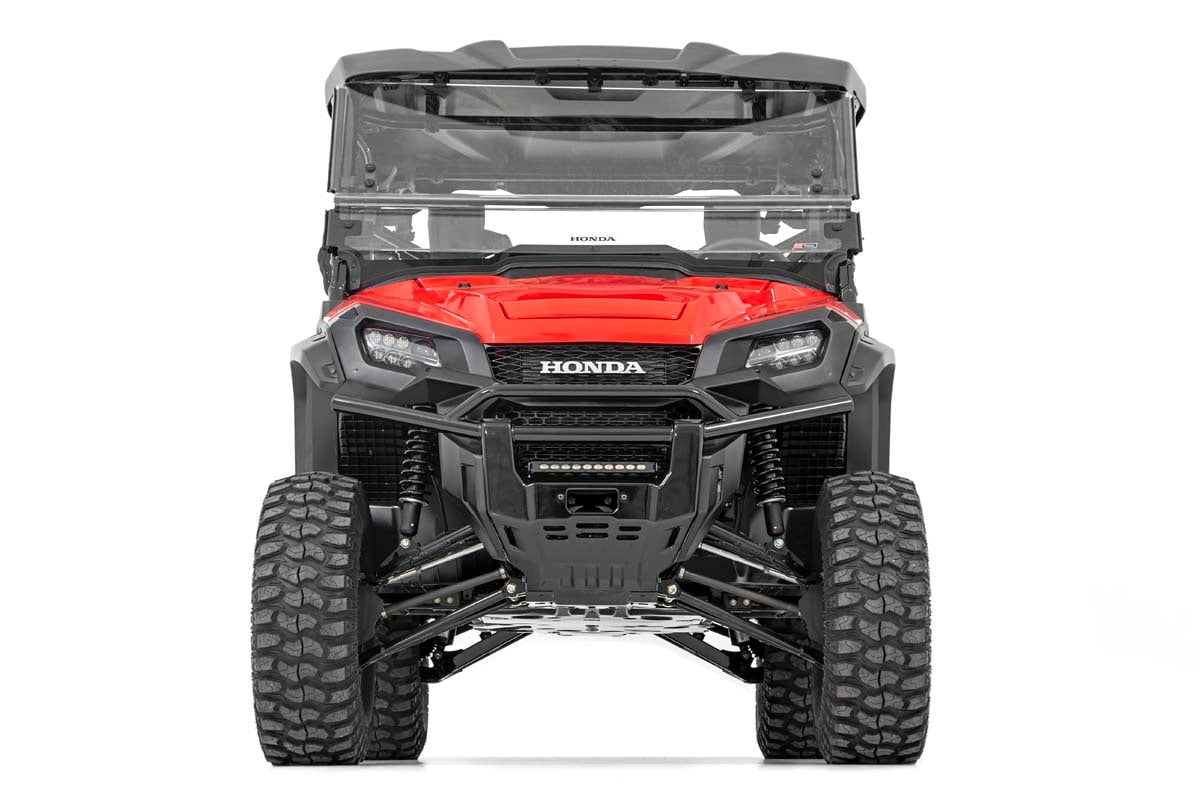 LED Light Kit | Bumper Mount | 10" Black Slimline | Honda Pioneer 1000 