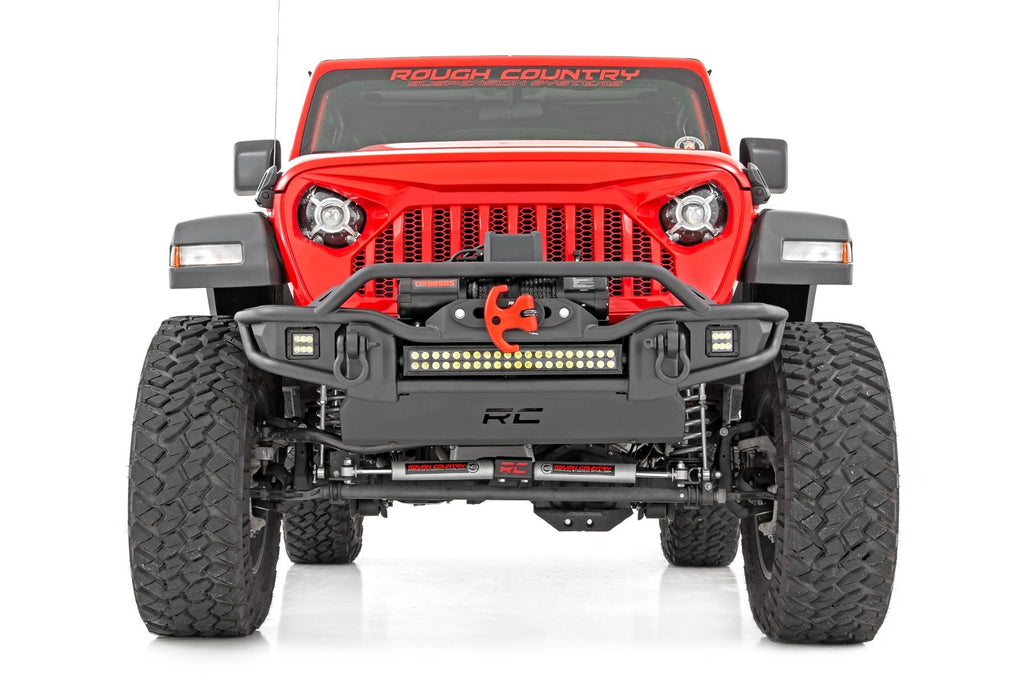 Front Winch Bumper | Tubular | Skid Plate | Jeep Gladiator JT/Wrangler JK & JL/Wrangler Unlimited 