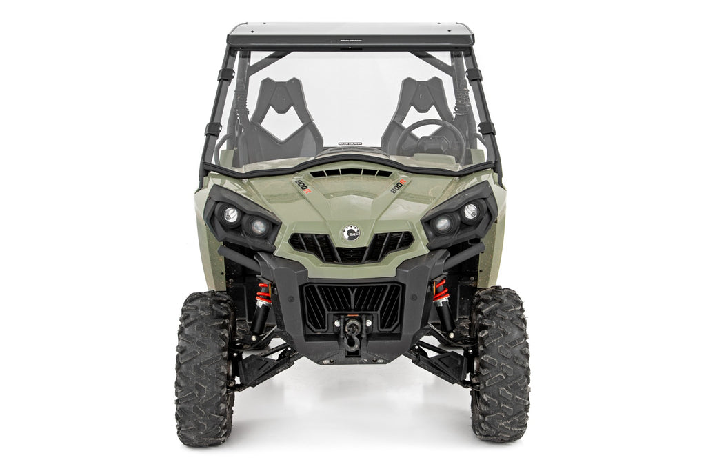 Full Windshield | Scratch Resistant | Can-Am Commander Max 1000 
