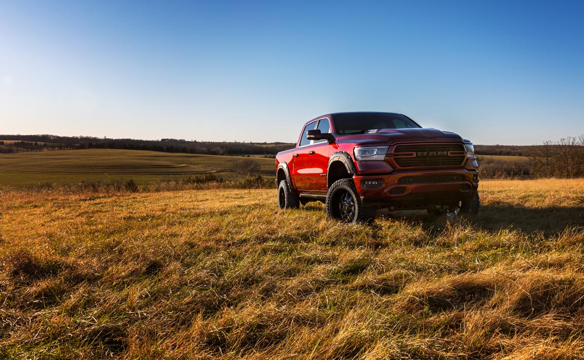 Fender Flares | Defender | PRP Deep Cherry Red Crystal | Ram 1500 (19-24)