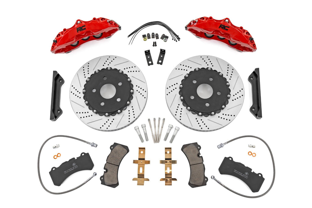 Performance Brake System | Front | Jeep Wrangler JL (21-24)/Wrangler Unlimited (18-25) 