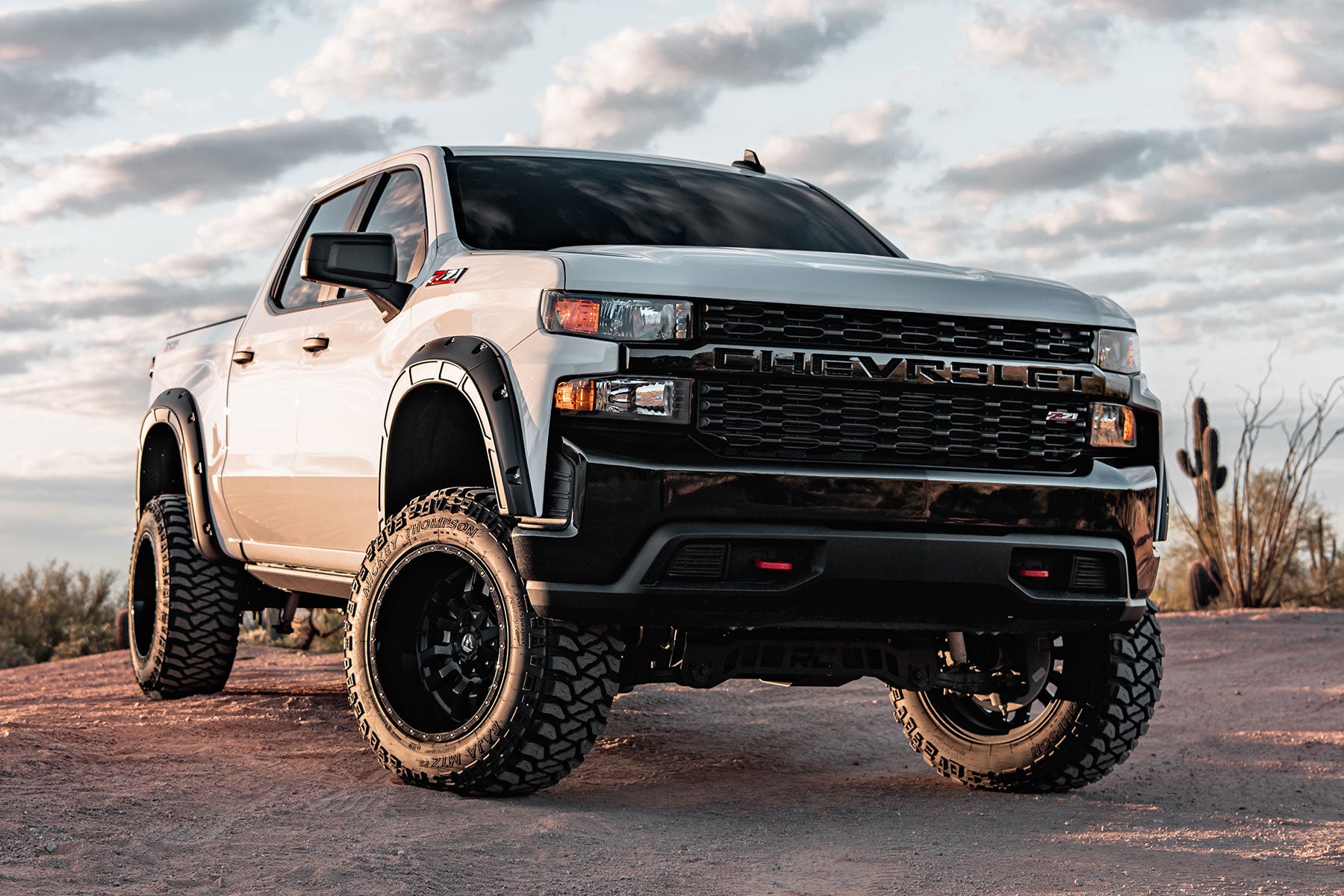 Fender Flares | Defender | GJI Shadow Gray | Chevy Silverado 1500 2WD/4WD (2019-2025 & Classic)