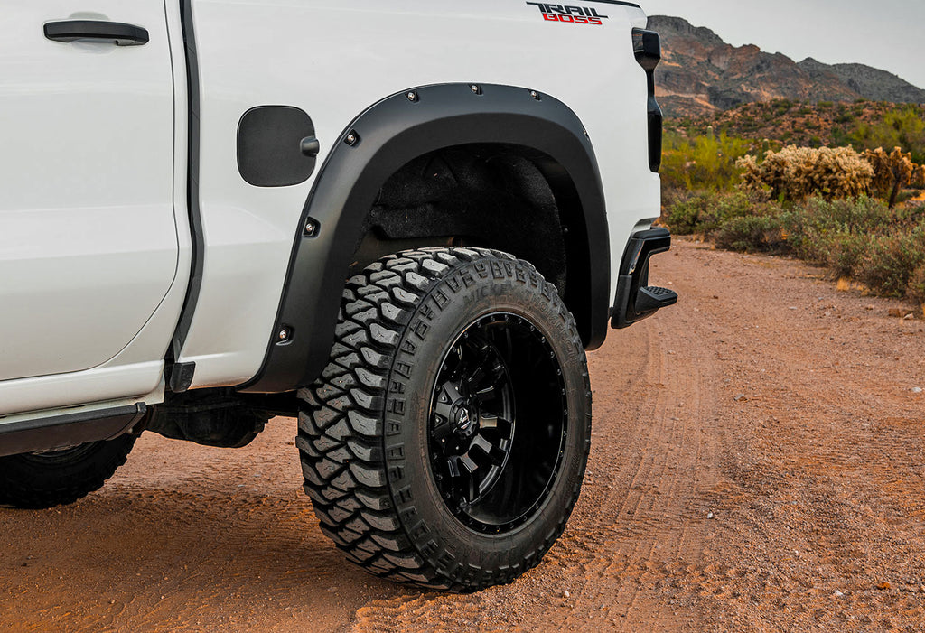 Pocket Fender Flares | GPA Graphite | Chevy Silverado 1500 2WD/4WD (22-25)