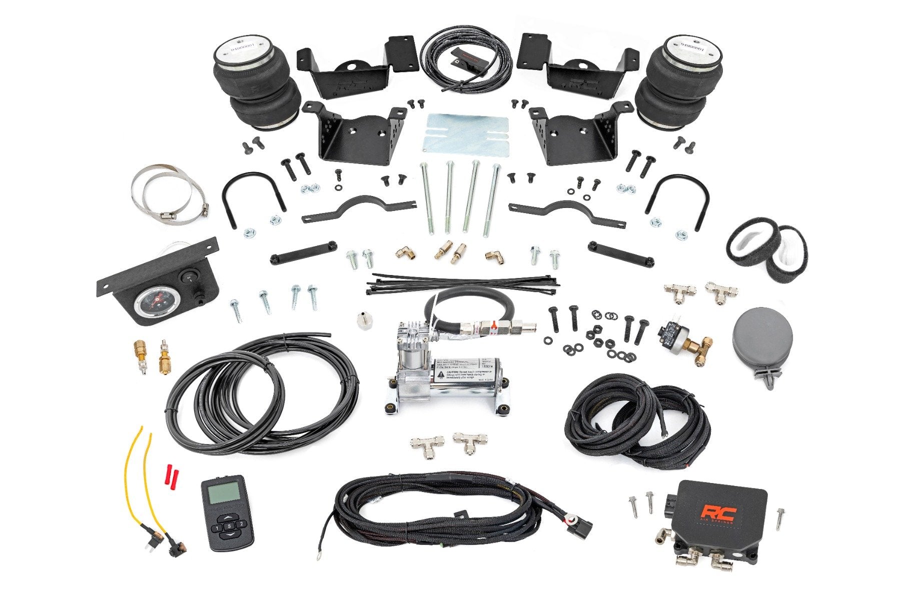 Air Spring Kit w/compressor | Wireless Controller | Chevy/GMC 2500HD/3500HD (20-25)