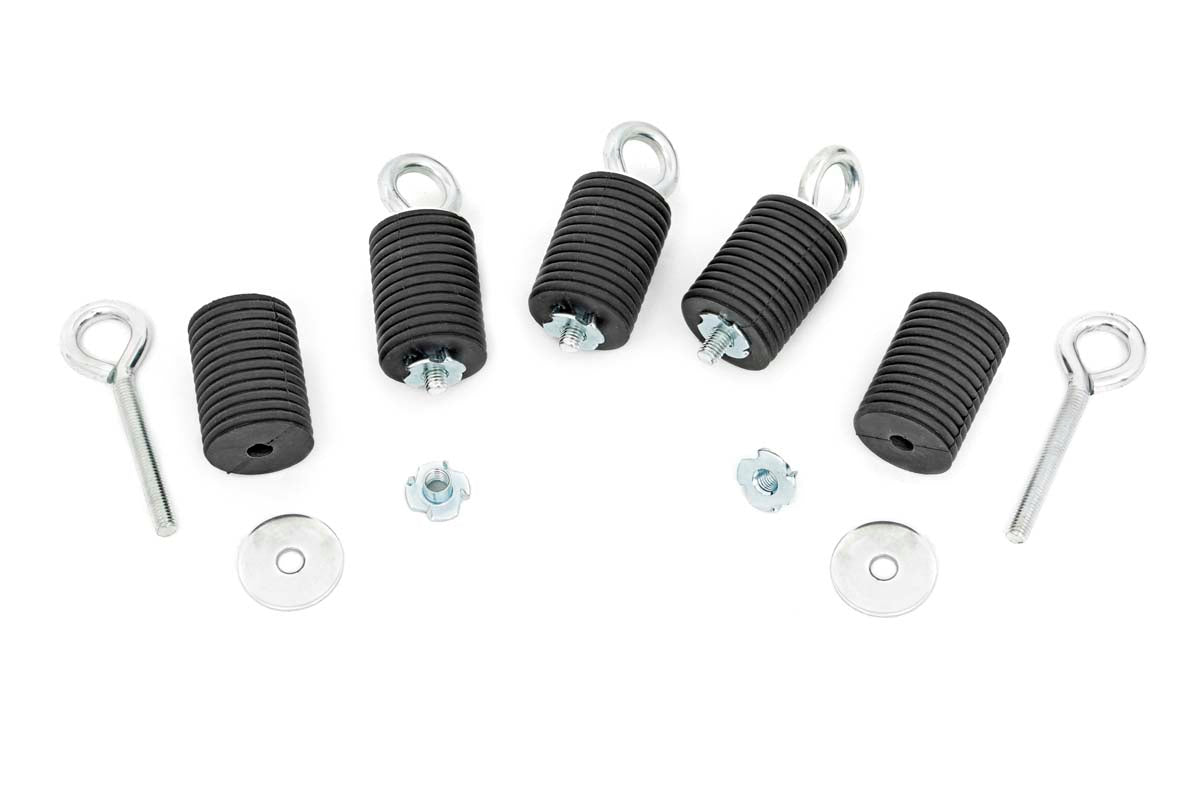 Bed Tie Down Kit | 1-7/16" Diameter | 5 Pieces | Polaris Ranger XP 900/XP 1000/General