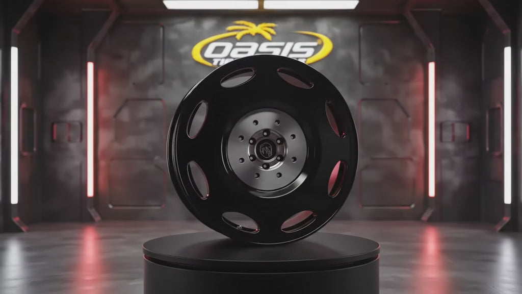 DI228258100GB XF Off-Road Dually Inner 22x8.25 8x165.1 +100 Cb 121.3 Gloss Black