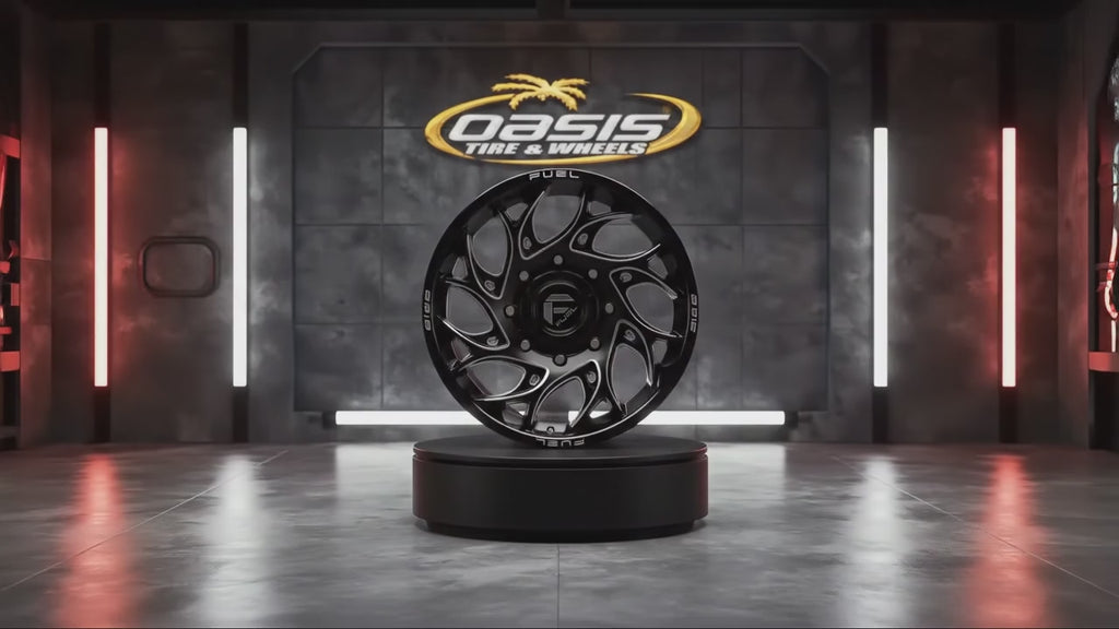 D74122829235 22X8.25 8-200 -202MM 142.2HB FUEL RUNNER DUALLY REAR OUTER