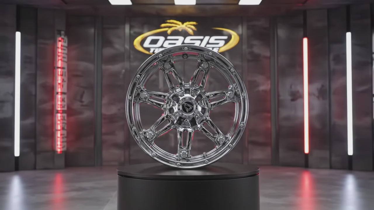 D53020409845 FUEL HOSTAGE 20X14 6-135/6-139 P4.50 CHROME -76 106.4****BLEM WHEEL****