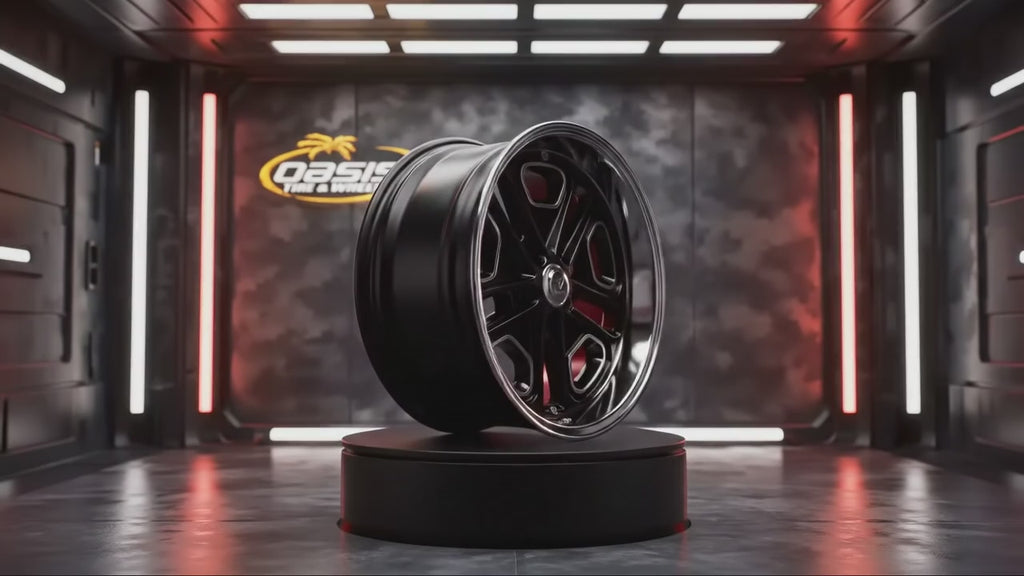 17X8 5-120.7 1 4.51 72.69 RESTO WHEEL DEL RAY GLOSS BLK CENT MILL WINDOW DIAM CUT LIP R1021780614513