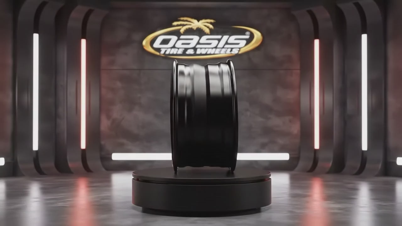 LO103-2212-70-44BG 22X12 6-135/6-139.7/6-5.50 -44 106.1CB LEXANI INSANE BLK W/CNC GROOVES XVR-1