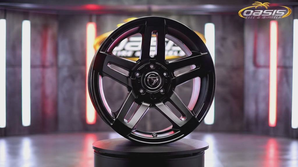 D763 FUEL OFF-ROAD MATTE BLACK