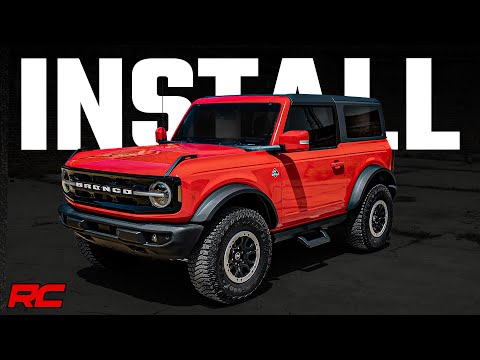 HD Tie Rod Sleeves | Ford Bronco 4WD (2021-2024) - Video