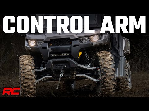 Aluminum Control Arms | High Clearance w/ 2" Forward Offset | Can-Am Defender HD 5/HD 8/HD 9/HD 10 - Video