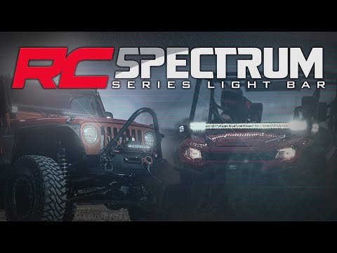 50 Inch Spectrum Series LED Light Bar | Single Row - Video