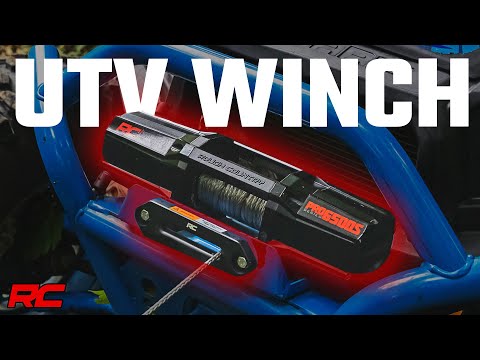 6500-LB Winch W/ Remote | UTV | Synthetic Rope - Video