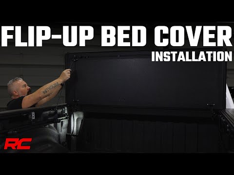Hard Tri-Fold Flip Up Bed Cover | 5'7" Bed | Ram 1500 2WD/4WD (2010-2018 & Classic) - Video