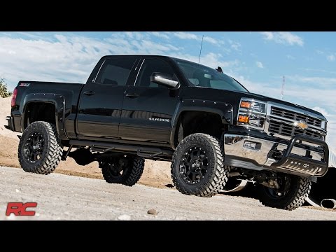 7 Inch Lift Kit | Alum/Stamp Steel | Vertex | Chevy/GMC 1500 (14-18 & Classic) - Video