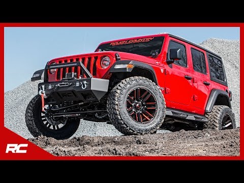 3.5 Inch Lift Kit | C/A Drop | FR D/S | Jeep Wrangler JL 4WD (2018-2023) - Video