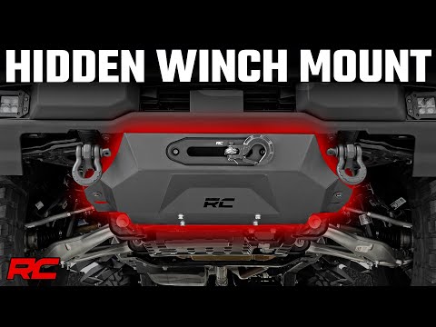 Hidden Winch Mount | 9500S | Ford Bronco 4WD (2021-2025) - Video