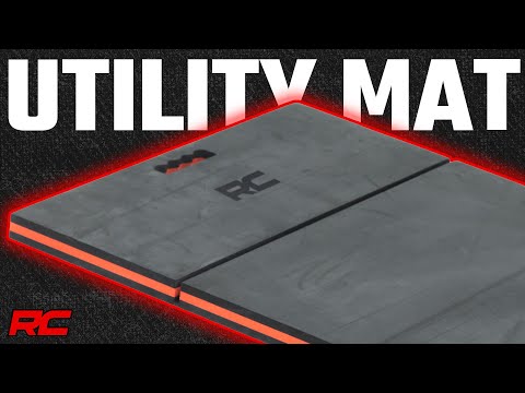Folding Mechanics Mat | 1.25" Thick EVA Foam | 22 x 55 inches - Video