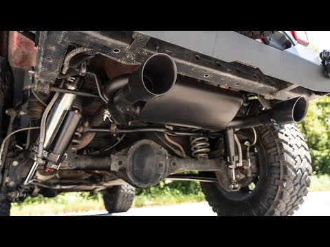 Performance Exhaust | Dual Outlet | Jeep Wrangler JK/Wrangler Unlimited (07-18) - Video