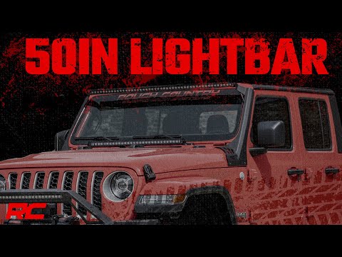 LED Light Kit | Windshield | 50" Spectrum Single Row | Jeep Gladiator JT/Wrangler JL (18-25) - Video
