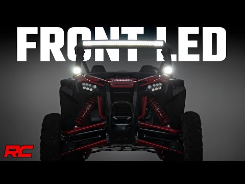 LED Light Kit | Front Mount | 40" Black Dual Row | Honda Talon 1000  - Video