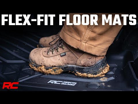 Flex-Fit Floor Mats | FR & RR | FR Bucket | Crew | Chevy/GMC 1500/2500HD/3500HD (19-25 & Classic) - Video