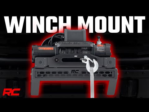 High Winch Mount | All Models | 9500S | 20 Inch Black Single Row LED | Ford Bronco (21-25) - Video