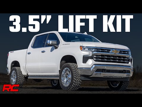 3.5 Inch Lift Kit | Vertex/V2 | Rear Mono Leaf | Chevy Silverado 1500 (22-24) - Video