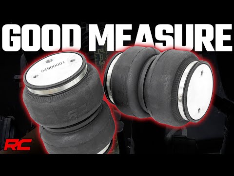 Air Spring Spacer Kit | 4 Inch 4 Degree - Video