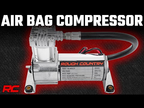 Onboard Air Bag Compressor Kit w/Gauge - Video