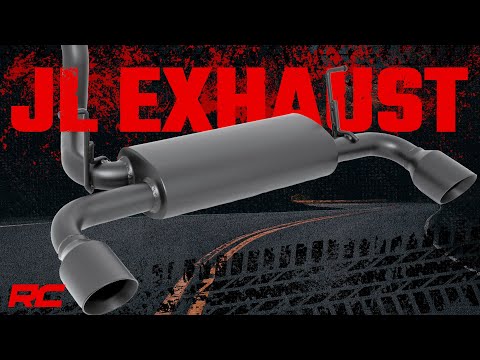Performance Exhaust | Dual Outlet | Jeep Wrangler JL (21-24)/Wrangler Unlimited (18-25)  - Video