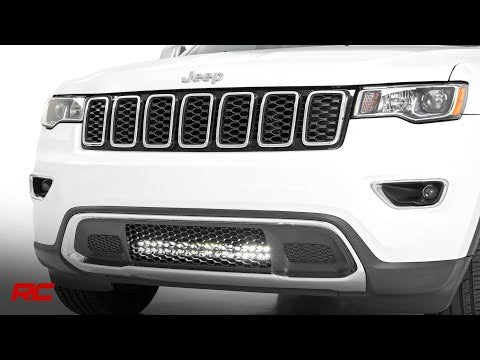 LED Light Kit | Bumper Mount | 20" Spectrum Dual Row | Jeep Grand Cherokee WK2 (11-20) - Video