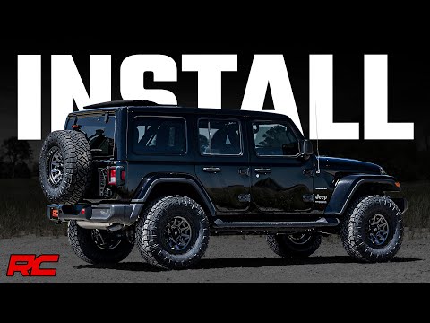2.5 Inch Lift Kit | Coils | V2 | Jeep Wrangler Unlimited Rubicon 4WD (18-23) - Video