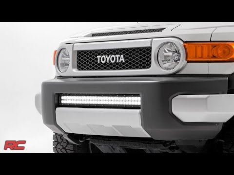LED Light Kit | Bumper Mount | 30" Spectrum Dual Row | Toyota FJ Cruiser (07-14) - Video