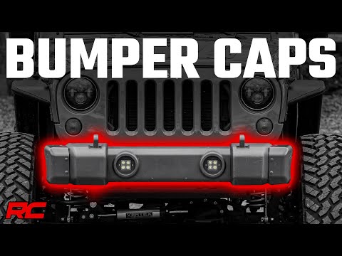 Front Bumper Caps | Jeep Wrangler JK/Wrangler Unlimited  (2007-2018) - Video