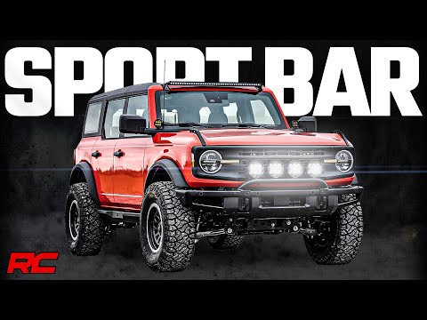 Light Bar Mount | OE Modular Steel | Ford Bronco 4WD (2021-2025) - Video