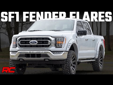 Fender Flares | SF1 | DB Shelter Green | Ford F-150 2WD/4WD (2021-2025) - Video