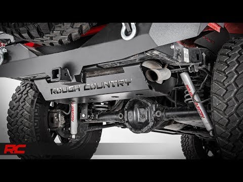 Muffler Skid Plate | Jeep Wrangler JK/Wrangler Unlimited  (2007-2018) - Video