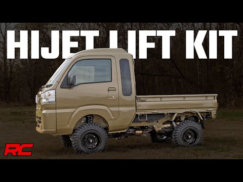 4.5 Inch Lift Kit | Daihatsu Hijet Jumbo 4WD (2014-2023) - Video